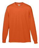 Augusta Sportswear 788 Performance Long Sleeve T-S in Orange