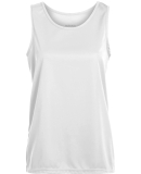 Augusta Sportswear 1706 Girls' Training Tank in White