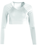 Augusta Sportswear 9012 Women's V-Neck Liner in White