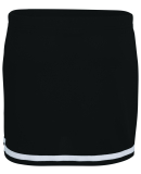 Augusta Sportswear 9125 Women's Energy Skirt in Black/ white