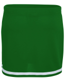 Augusta Sportswear 9125 Women's Energy Skirt in Dark green/white