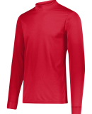 Augusta Sportswear 6236 Wicking Mock Turtleneck in Red