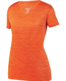 Augusta Sportswear 2902 Ladies Shadow Tonal Heathe in Orange