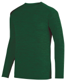 Augusta Sportswear 2903 Shadow Tonal Heather Long  in Dark green