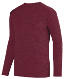 Augusta Sportswear 2903 Shadow Tonal Heather Long  in Maroon