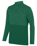 Augusta Sportswear 2908 Shadow Tonal Heather Quart in Dark green