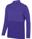 Augusta Sportswear 2908 Shadow Tonal Heather Quart in Purple