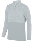 Augusta Sportswear 2908 Shadow Tonal Heather Quart in Silver