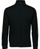 Augusta Sportswear 4396 Youth Medalist Jacket 2.0 in Black/ vegas gld