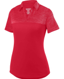 Augusta Sportswear 5413 Women's Shadow Tonal Heath in Red