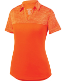 Augusta Sportswear 5413 Women's Shadow Tonal Heath in Orange