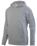 Augusta Sportswear 5415 Youth 60/40 Fleece Hoodie in Charcoal heather