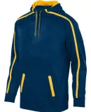 Augusta Sportswear 5554 Stoked Tonal Heather Hoodi NAVY/ GOLD