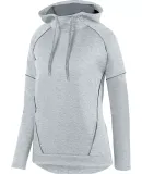 Augusta Sportswear 5556 Ladies Zoe Tonal Heather H SILVER/ GRAPHT