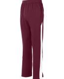 Augusta Sportswear 7760 Medalist Pant 2.0 in Maroon/ white