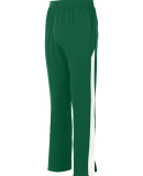 Augusta Sportswear 7760 Medalist Pant 2.0 in Dark green/ wht