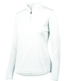 Augusta Sportswear 2787 Women's Attain Quarter-Zip in White