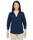 Harriton M610W Ladies' Paradise 3/4-Sleeve Perform in Navy