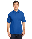 Harriton M200 Men's 6 oz. Ringspun Cotton Piqué S in True royal