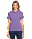 Harriton M200W Ladies' 6 oz. Ringspun Cotton Piqu? in Team purple