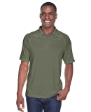 Harriton M211 Adult Tactical Performance Polo in Tactical green