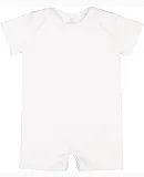 Rabbit Skins 4486 Infant Premium Jersey T-Romper in White