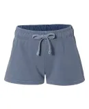 Comfort Colors 1537L Women's French Terry Shorts BLUE JEAN