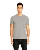 Next Level Apparel 3605 Unisex Pocket Crew in Heather gray