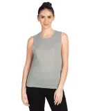 Next Level Apparel 5013 Women's Festival Muscle Ta in Heather gray