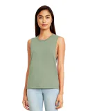 Next Level Apparel 5013 Women's Festival Muscle Ta in Stonewash green