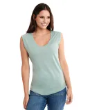 Next Level Apparel 5040 Women's Festival Sleeveles in Stonewash green