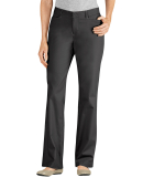 Dickies FP342 Ladies' Curvy Fit Straight Leg Flat  in Black _04