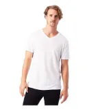 Alternative Apparel 5101 Men's Keeper V-Neck WHITE