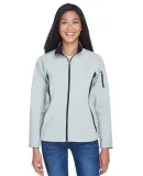 North End 78034 Ladies' Three-Layer Fleece Bonded  OPAL BLUE