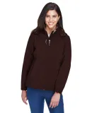 North End 78080 Ladies' Glacier Insulated Three-La DARK CHOCOLATE