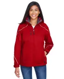 North End 78196 Ladies' Angle 3-in-1 Jacket with B CLASSIC RED