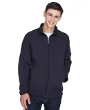 North End 88099 Men's Three-Layer Fleece Bonded Pe MIDNIGHT NAVY