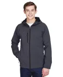 North End 88166 Men's Prospect Two-Layer Fleece Bo FOSSIL GREY