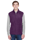 North End 88173 Men's Voyage Fleece Vest MULBERRY PURPLE