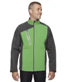 North End 88176 Men's Terrain Colorblock Soft Shel VALLEY GREEN