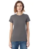 AA1072 Alternative Apparel Ladies Basic Crew  in Asphalt