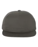 Yupoong-Flex Fit 6502 Unstructured Five-Panel Snap CHARCOAL