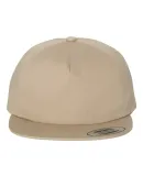 Yupoong-Flex Fit 6502 Unstructured Five-Panel Snap KHAKI