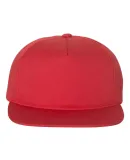 Yupoong-Flex Fit 6502 Unstructured Five-Panel Snap RED