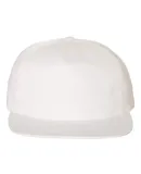 Yupoong-Flex Fit 6502 Unstructured Five-Panel Snap WHITE