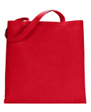 8860 Liberty Bags® Nicole Cotton Canvas Tote in Red