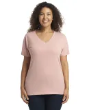 Next Level Apparel 3940 Ladies' Relaxed V-Neck T-S in Desert pink