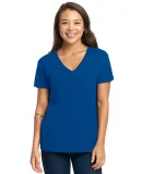 Next Level Apparel 3940 Ladies' Relaxed V-Neck T-S in Royal