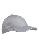 Big Accessories BX001 6-Panel Unstructured Dad Hat in Light gray