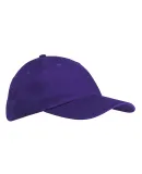 Big Accessories BX001 6-Panel Unstructured Dad Hat in Purple